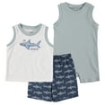thumbnail image 1 of Chick Pea Baby Boy & Toddler Boy 3 PC Short Set, Sizes Newborn-24 Months, 1 of 1