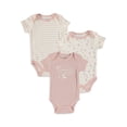 thumbnail image 1 of Chick Pea Baby Girl 3 PK Bodysuits, Sizes Newborn-9 Months, 1 of 2