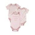 thumbnail image 1 of Chick Pea Baby Girl 3 PK Bodysuits, Sizes Newborn-9 Months, 1 of 2