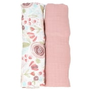 Chick Pea Baby Multicolor Floral Muslin Baby Blankets (2 Count)