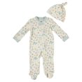 thumbnail image 1 of Chick Pea Baby Neutral Unisex 2pk Footed Coverall Set, Sizes Newborn-9 Months, 1 of 2