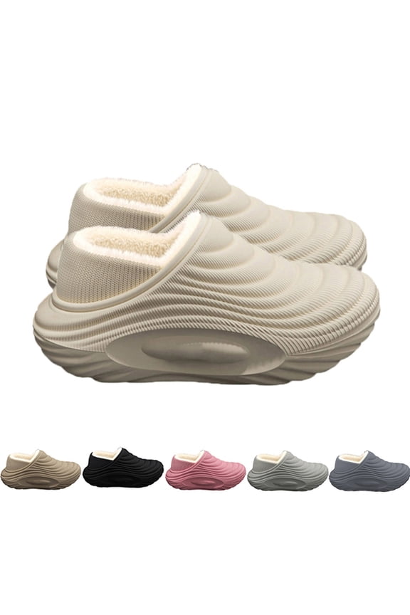 Chick Slippers Women Plush Memory Foam House Slippers Closed Toe Shoes With Non Slip Sole Cozy Warm Fuzzy Home Shoes Black 36