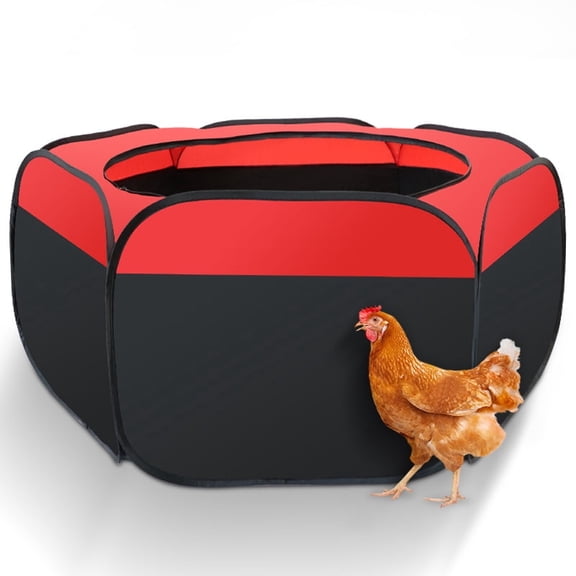 Chick Starter Kit with Chicken Playpen Brooder Box with Tent Waterer Feeder Bundles