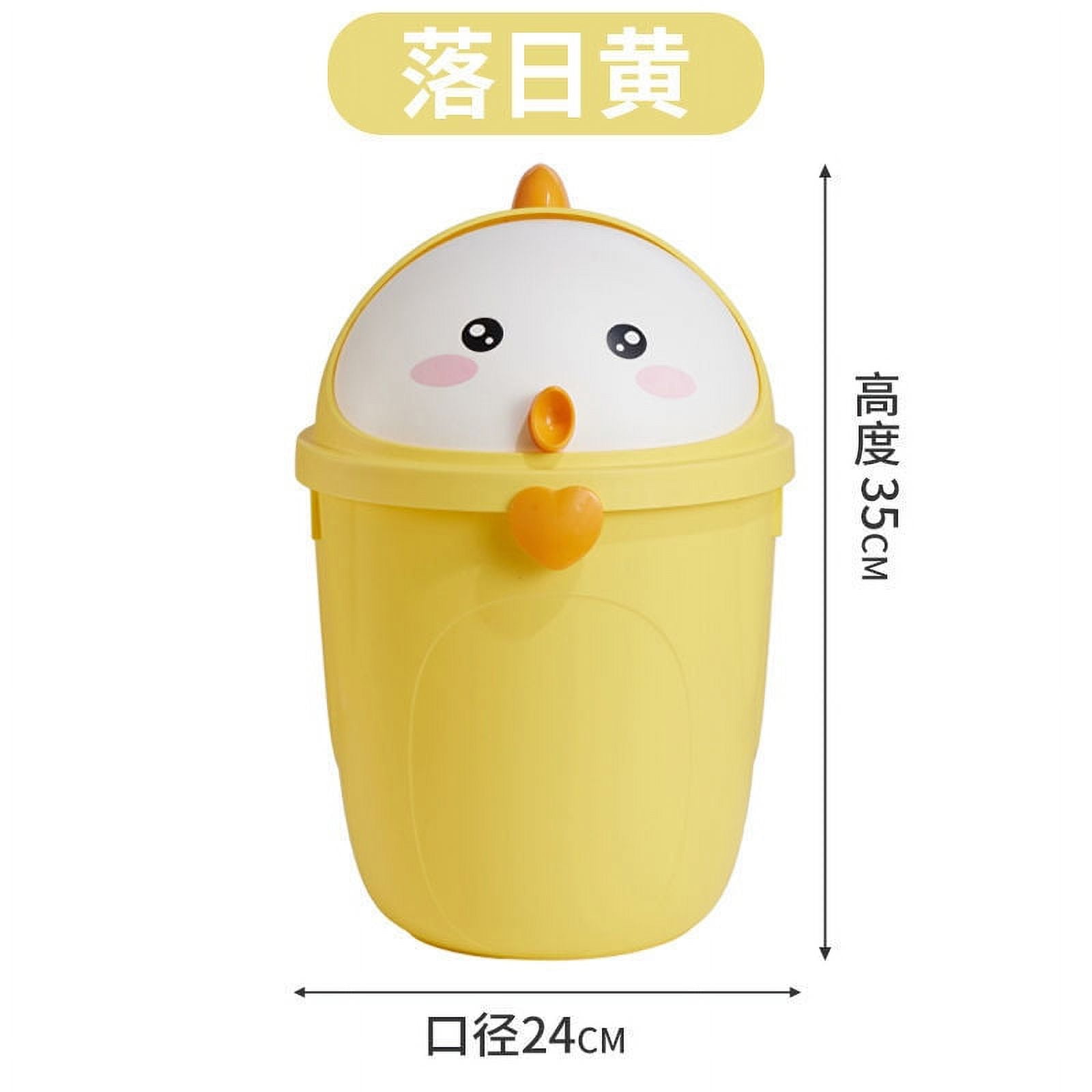 Chick Style Trash Can With Lid Bedroom Garbage Can Room Garbage Can