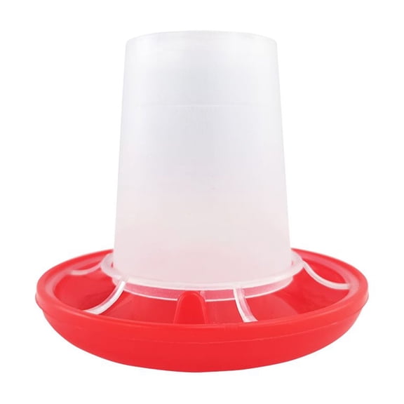 Chick Waterer No Waste Feeder Gravity Feeding Poultry Waterer Food Container