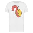 thumbnail image 1 of Chick With A Question Mark T-Shirt Men -Image by Shutterstock, Male 4X-Large, 1 of 2