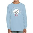 thumbnail image 1 of Chick With A Spiral Wing Long Sleeve Toddler -Image by Shutterstock,  2 Toddler, 1 of 4