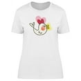 thumbnail image 1 of Chick With Abstract Painting T-Shirt Women -Image by Shutterstock, Female Large, 1 of 2