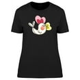 thumbnail image 1 of Chick With Abstract Painting T-Shirt Women -Image by Shutterstock, Female x-Large, 1 of 2