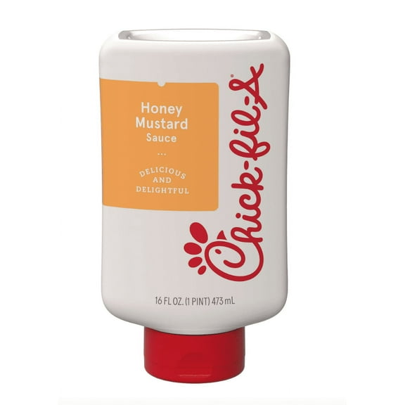 Chick-fil-A Honey Mustard Sauce, 16 fl oz Squeeze Bottle