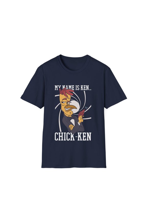 Chick-ken funny Spy Graphic Vintage Men Women Tee