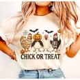 thumbnail image 1 of Chick or Treat Shirt, Funny Spooky Chicken Halloween Shirt, Cute Goose Halloween Shirt, Kids Fall Costume Shirt, Trendy Halloween Tee, 1 of 5