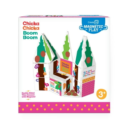 Chicka Chicka Boom Boom Magnetic Tiles Structure Set