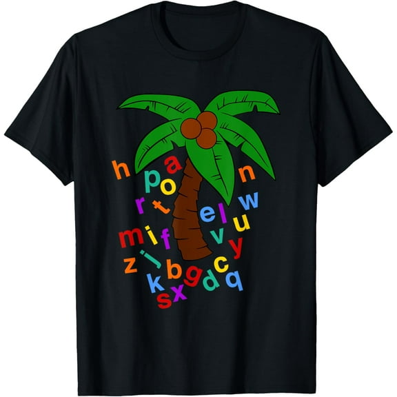 Chicka Chicka Boom Boom Tree Funny Creative Graphic T-Shirt