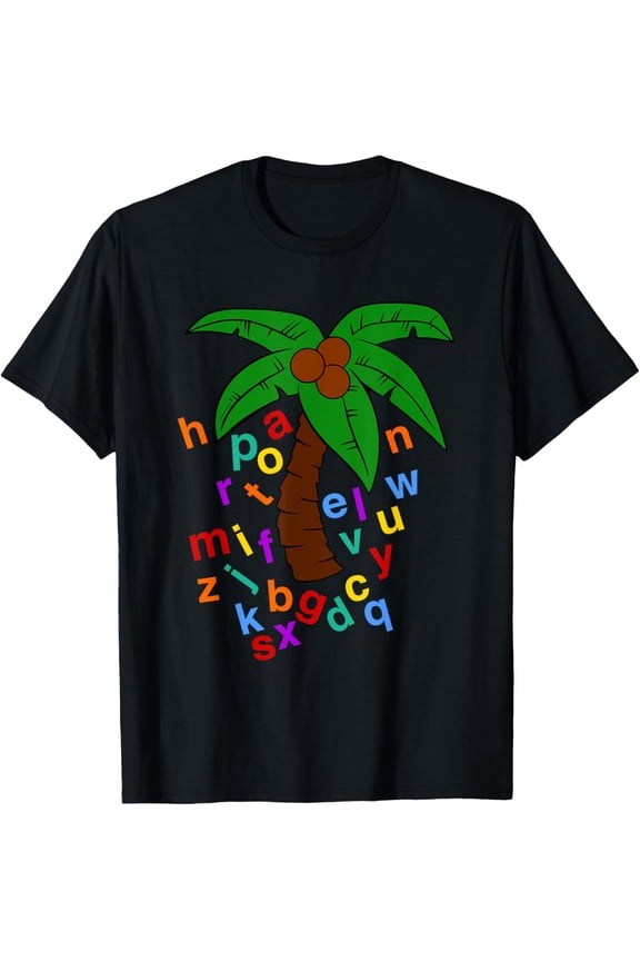 Chicka Chicka Boom Boom Tree Funny Creative Graphic T-Shirt