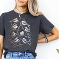 thumbnail image 1 of Chickadee Birds – Tree Branch Tee – Bird Lover Shirt – Nature Enthusiast Apparel – Birdwatcher Gift Shirt All Size S-5Xl, 1 of 5