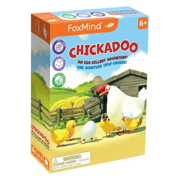 Chickadoo Card Game, 2-4 Players