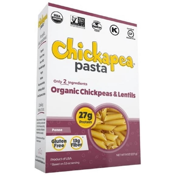 Chickapea  8 oz Penne Pasta, Pack of 6