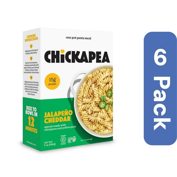 Chickapea Pasta Dish Japan Cheddar 7 oz (Pack of 6)
