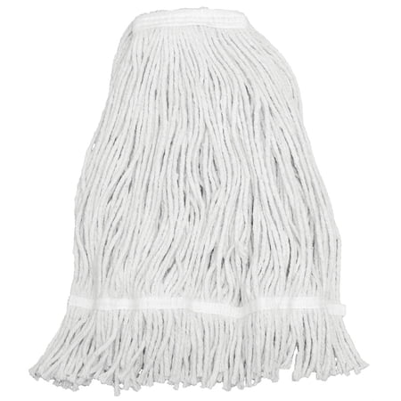 Chickasaw #29 Cut-End Wet Mop Head 24 oz Capacity Cotton/Synthetic