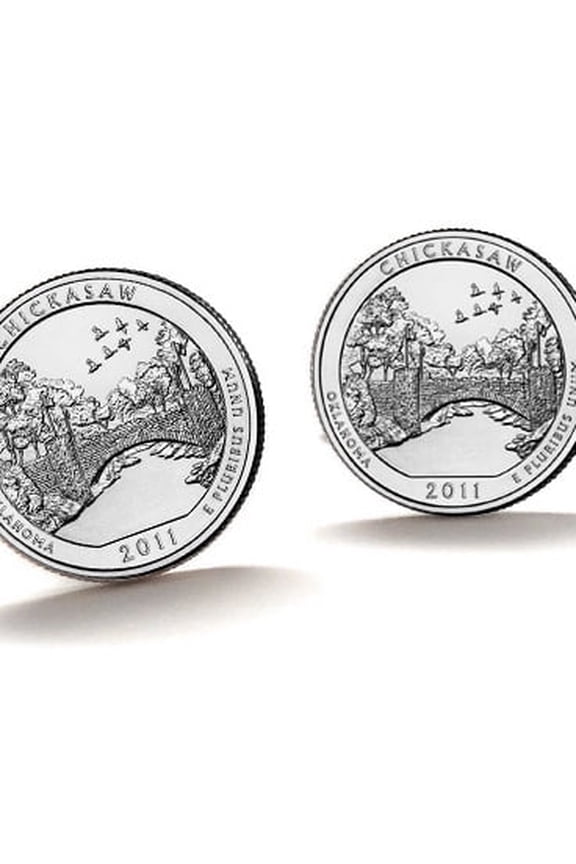 Cufflinks, Uncirculated U.S. Quarter 2011, New