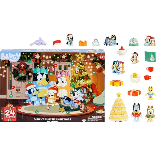 Black and Friday Clearance! Bluey's Exclusive Advent Calendar Pack