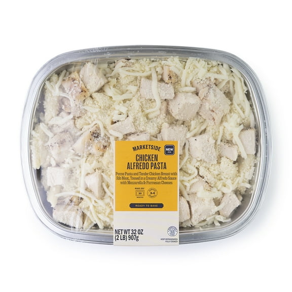 Marketside Chicken Alfredo Pasta, 32 oz (Fully Cooked)