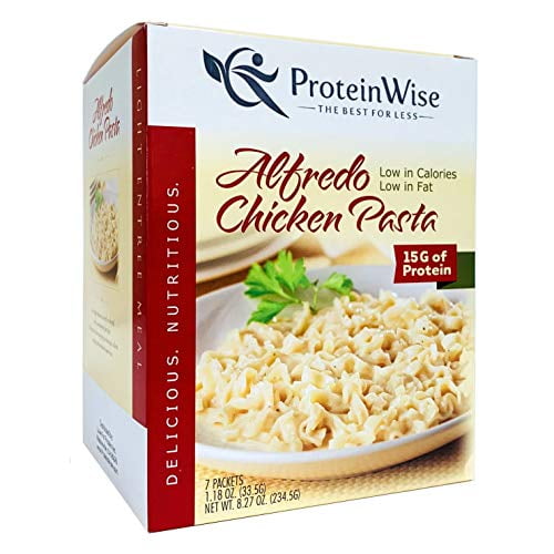Chicken Alfredo Pasta, High Protein, Weight Loss Food, Low Calorie, Low