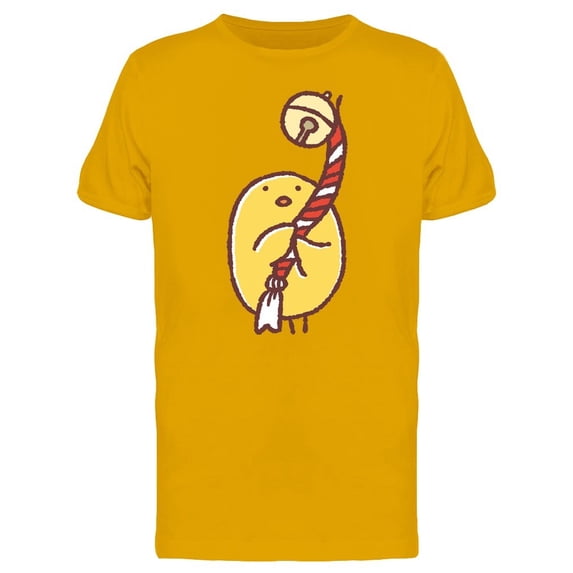 Chicken And Bell Cartoon Tee Men's -Image by Shutterstock