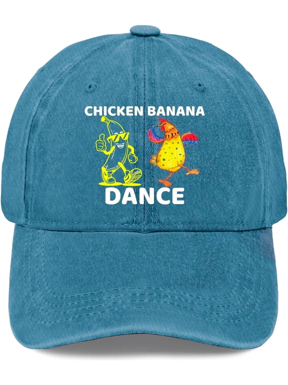 Chicken Banana Dance Hat Women Funny Baseball Caps Funny Gifts for Men