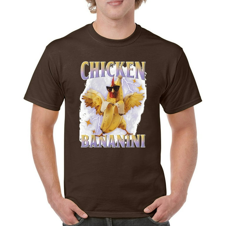 Chicken Bananini T-shirt Funny Italian Brainrot Gen Z Alpha Meme