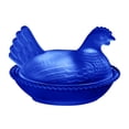thumbnail image 1 of Chicken Candy Tray with Lid, Rustic Farmhouse Candy Bowl, Ceramic Candy Jar with Hinged Lid, Country Kitchen Counter Decor for Treats Storage, 1 of 6