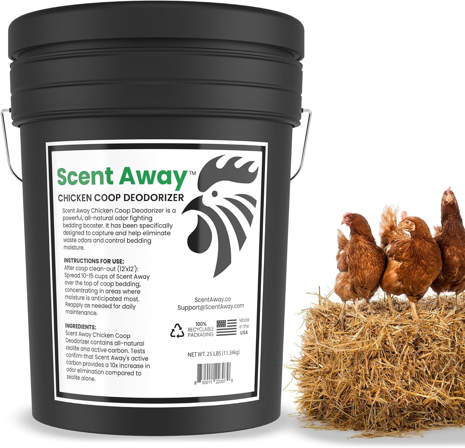 Swine Stall Deodorizer Odor Eliminator 100 Natural Odor Neutralizer