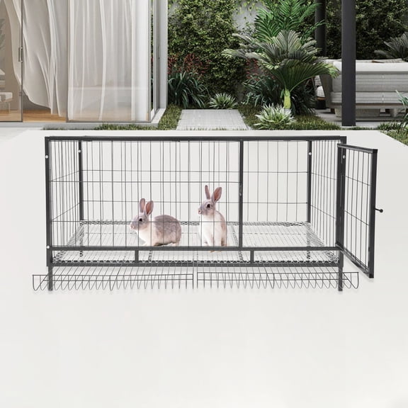 Chicken Coop Iron Large Durable Chicken Enclosure With Automatic Egg Collection for Both Indoor and Outdoor Use