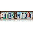 thumbnail image 1 of Chicken Coop Metal Tin Sign Funny Vintage Slim Street Signs 16 x 4 Inch Wall Art for Home Farmhouse Bar Cafe Garage Indoor Outdoor Decor, 1 of 5