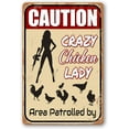 thumbnail image 1 of Chicken Coop Signs Warning Do Not Make The Chickens Angry Tin Sign Funny Outdoor Metal Chicken Signs Chicken Farm Sign Wall Decor Gifts 8x12 Inch, 1 of 5