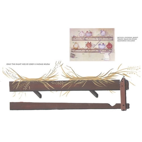 Chicken Coop Wall Stencil - DEE576 by DeeSigns