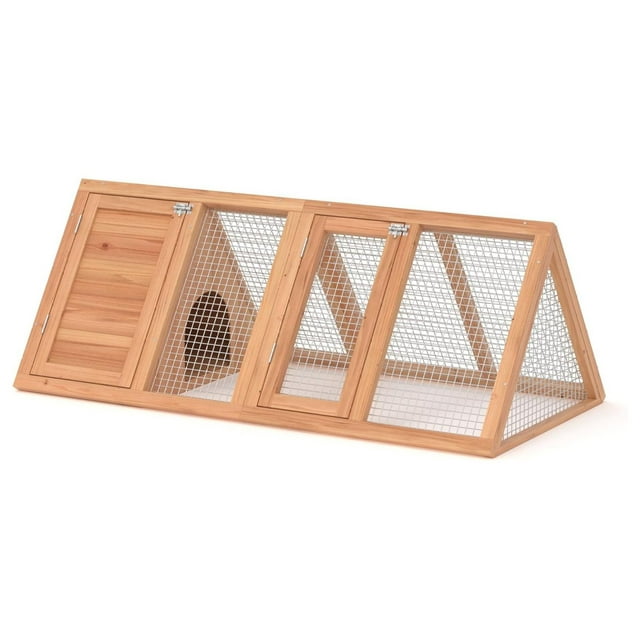 Chicken Coop for 2 Chickens Small Rabbit Hutch Quail Coop Wooden Bunny