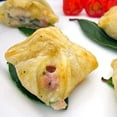Chicken Cordon Bleu Puff French Gourmet appetizers for Event in bulk