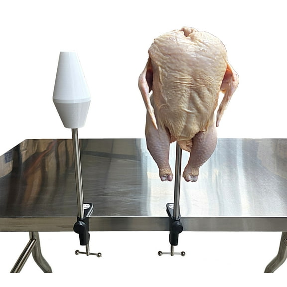 Chicken Cut Up Cone Poultry Deboning Parting Piecing Out Kill Stand Holder