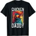 thumbnail image 1 of Chicken Daddy - Chicken farmer, Father of the chicken coop T-Shirt, 1 of 7