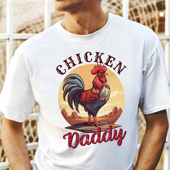 Chicken Daddy Shirt: Farmer Dad All Size S-5Xl