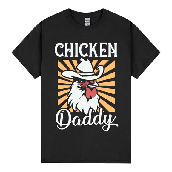 Chicken Daddy T-Shirt, Chicken Lover Gift Tee