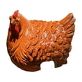 thumbnail image 1 of Chicken Decor Farmyard Fence Hen Ornament 4.72 Inches Outdoor Decoration, 1 of 6