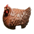 thumbnail image 1 of Chicken Decor Farmyard Fence Hen Ornament 4.72 Inches Outdoor Decoration, 1 of 6