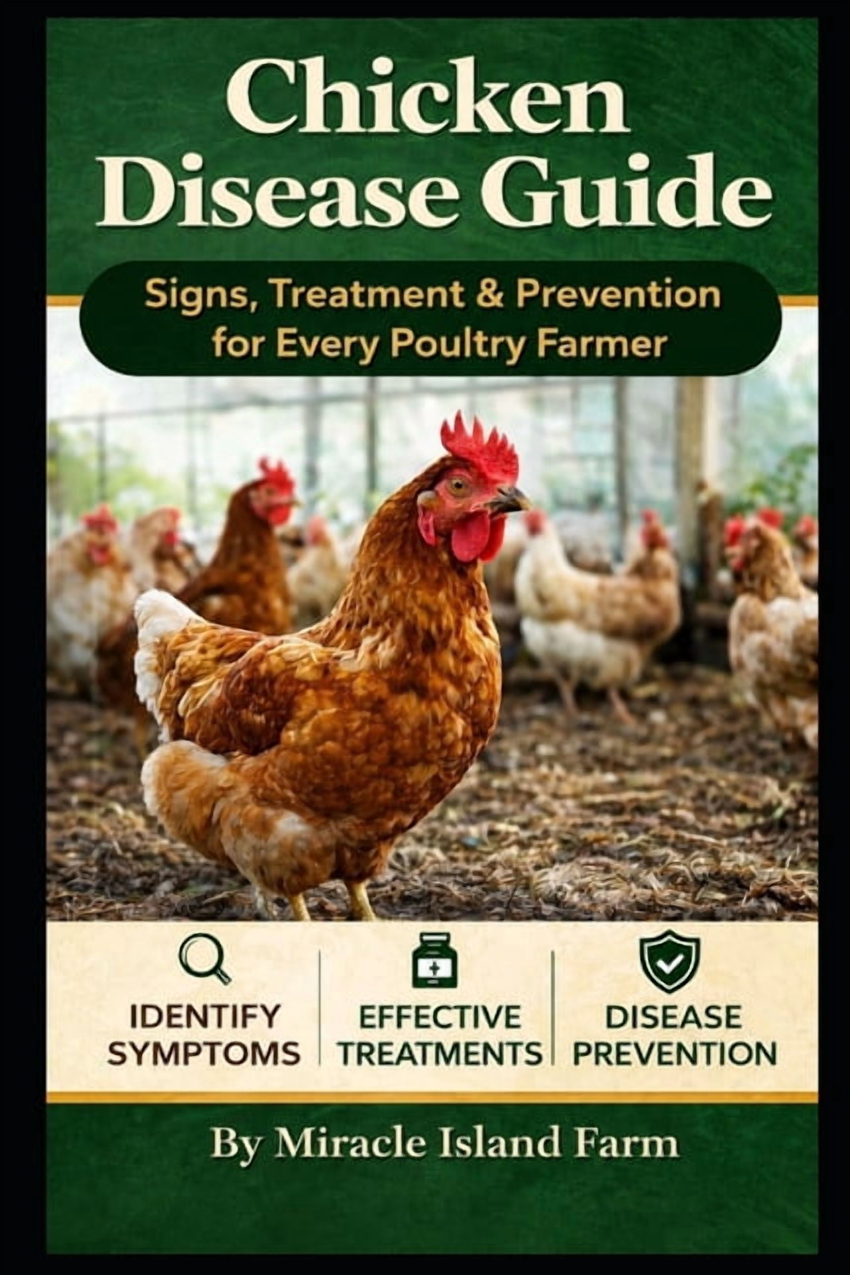 Chicken Disease Guide: Signs, Treatment & Prevention for Every Poultry Farmer, (Paperback)