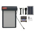 Chicken Doors Grey Solar Powered Time Control Programmable with LED