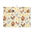 thumbnail image 1 of Chicken Drying Mat 18” X 24” – Absorbent Microfiber Kitchen Counter Mat For Dishes, Utensils & Produce | Non-Slip, Quick-Dry, Machine Washable, 1 of 7