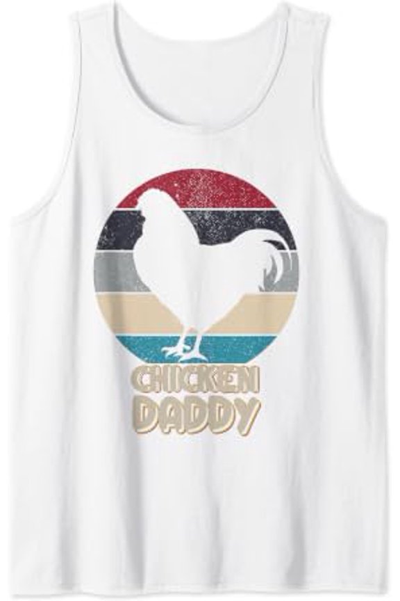 Chicken Duck Daddy Hard Daddy For Chicken Tank Top Size S-3XL