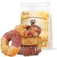 thumbnail image 1 of Pawmate Chicken & Duck Wrapped Rawhide Donut, Long Lasting Chews for Medium Large Dogs, 4 Count, 1 of 11